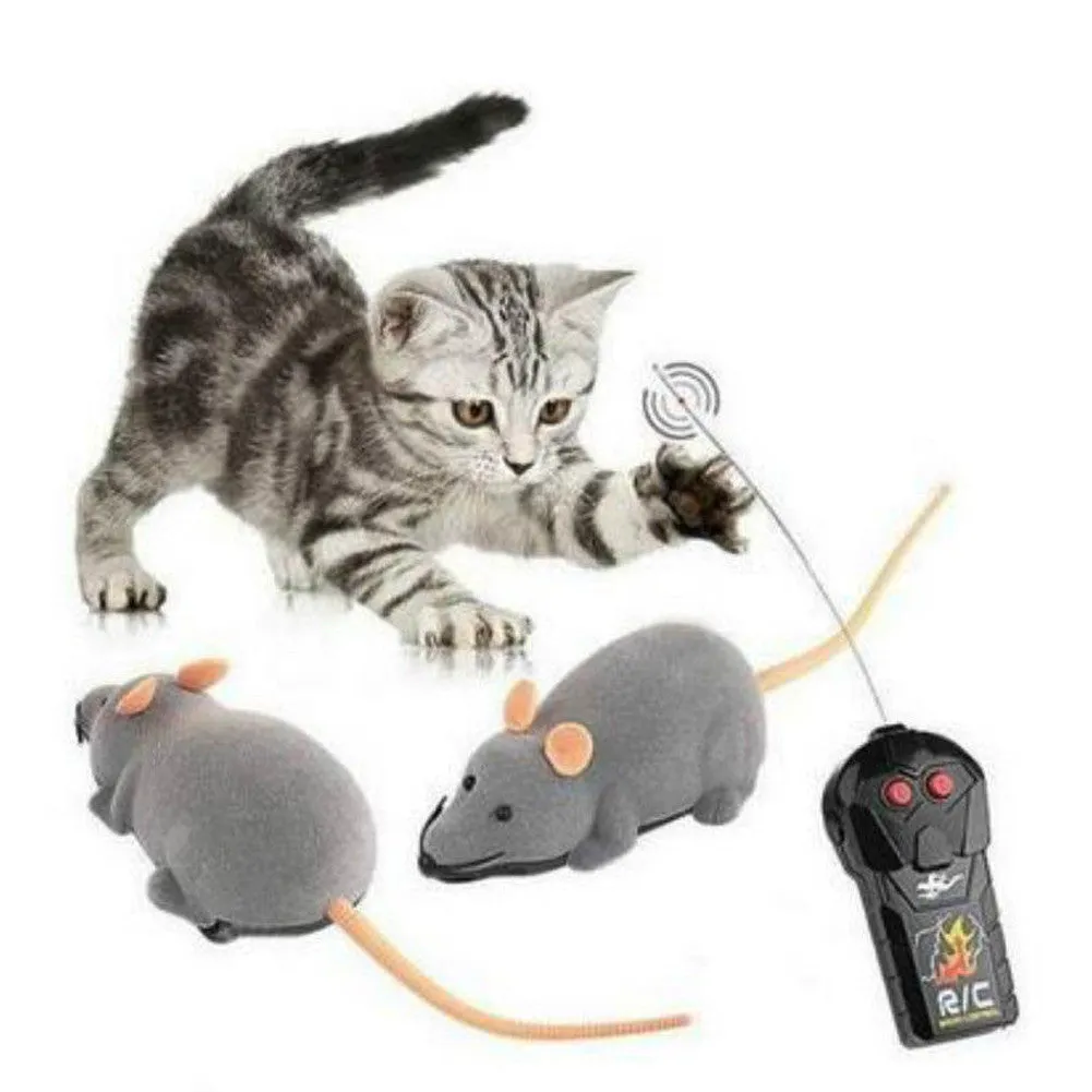 New Cat Toy Wireless Remote Control Mouse Electronic