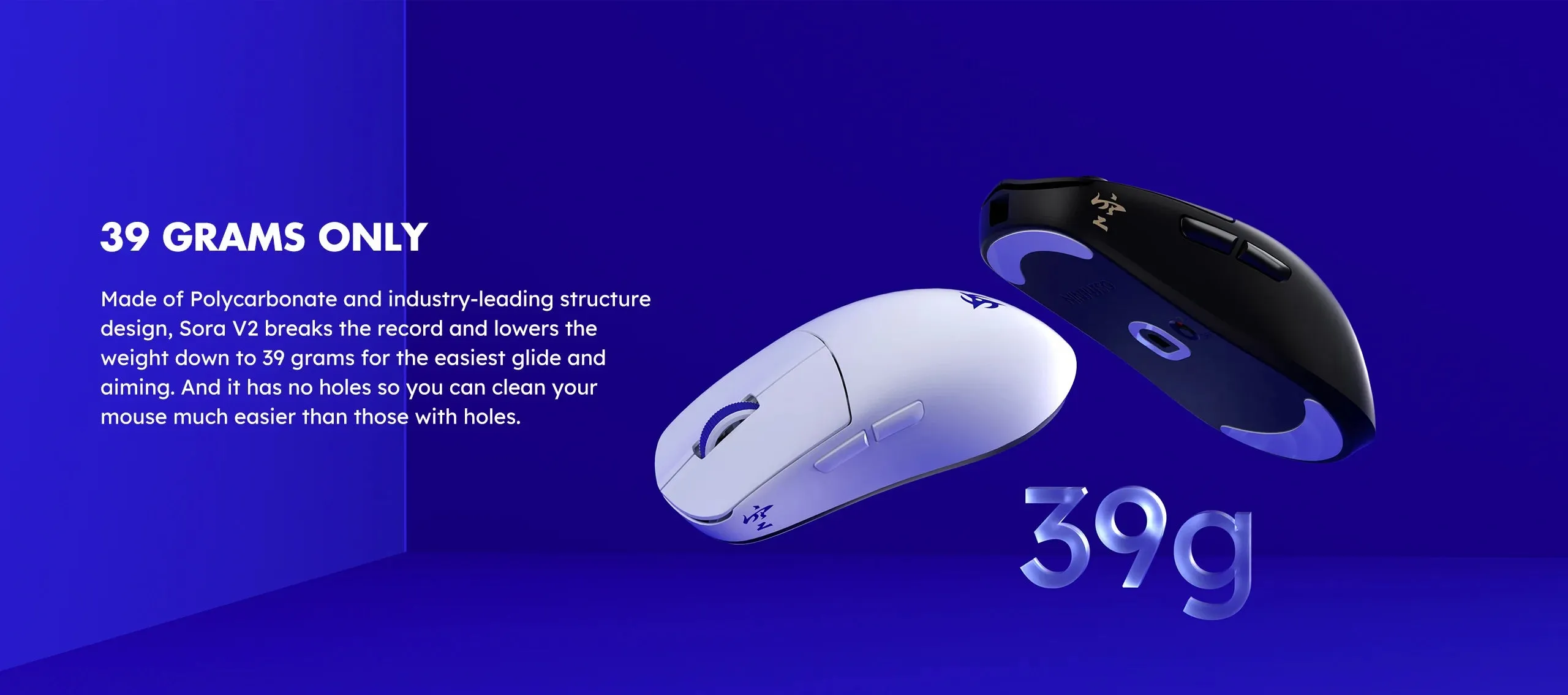 Ninjutso Sora V2 Wireless Gaming Mouse - Pink