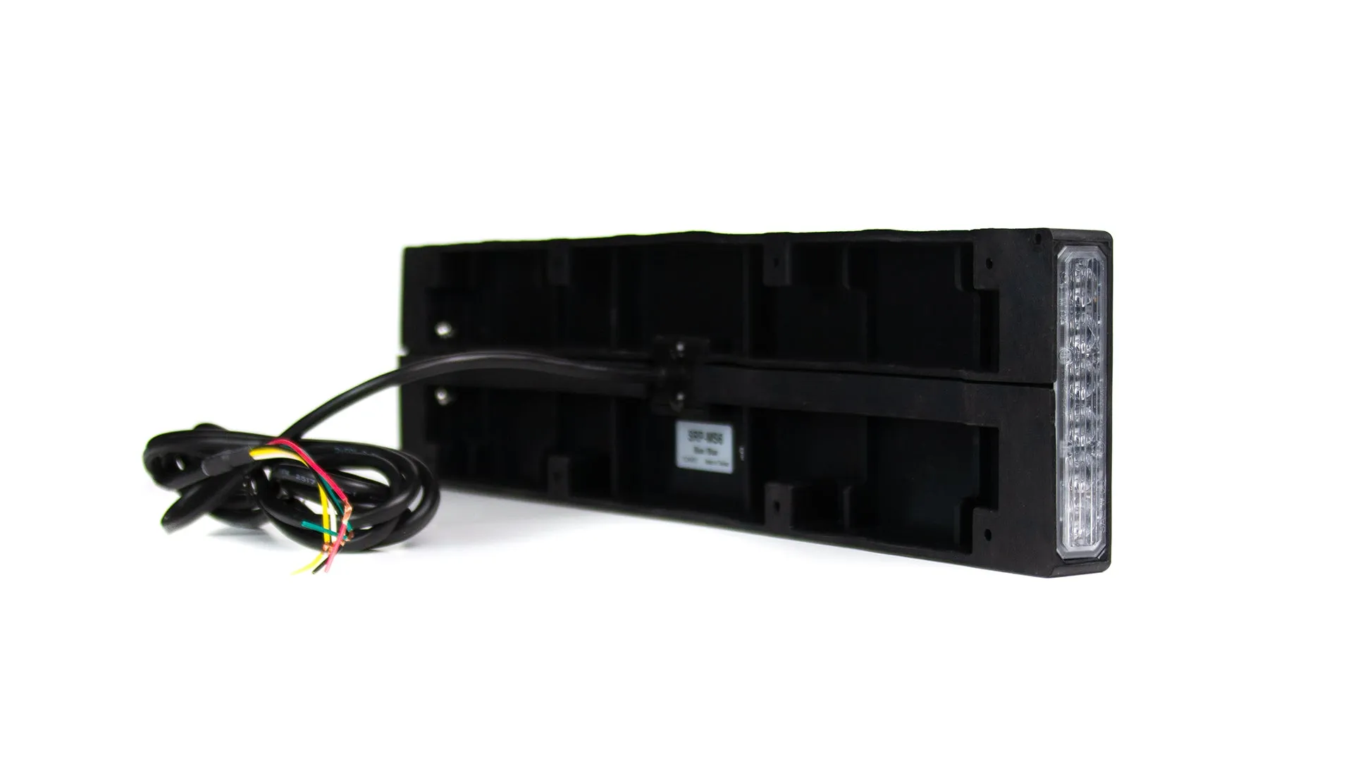 Number Plate Holder with Built-in Strobe Lights