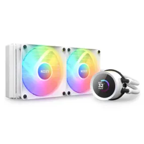 NZXT KRAKEN 240MM RGB AIO LIQUID COOLER WHITE