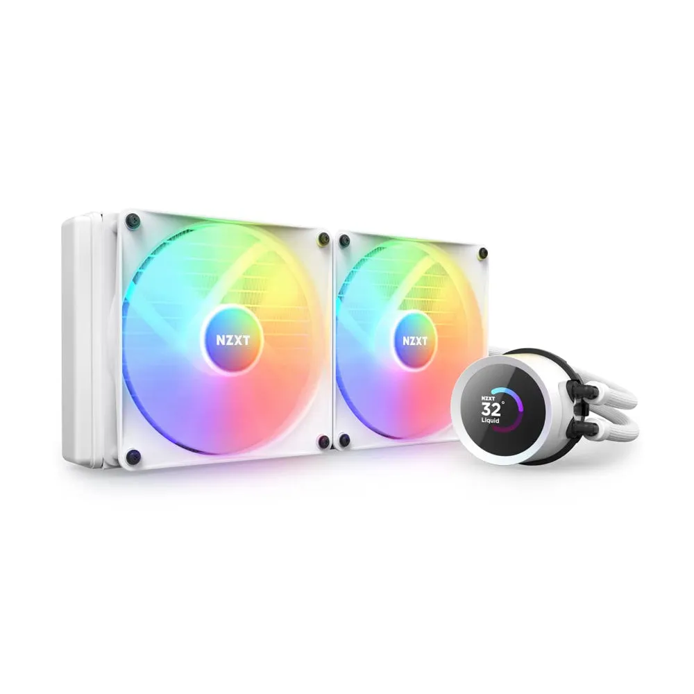 NZXT Liquid Cooler Kraken 280 RGB White