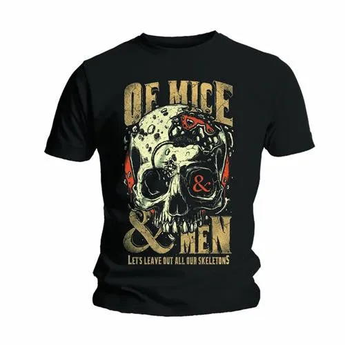OF MICE & MEN TEE: SKELETONS