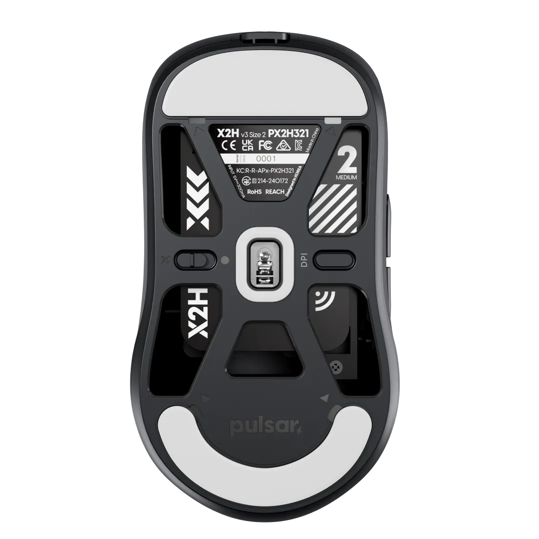Pulsar X2H v3 Medium Wireless Gaming Mouse