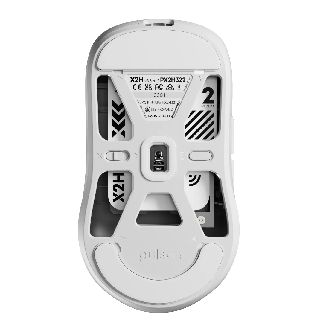 Pulsar X2H v3 Medium Wireless Gaming Mouse