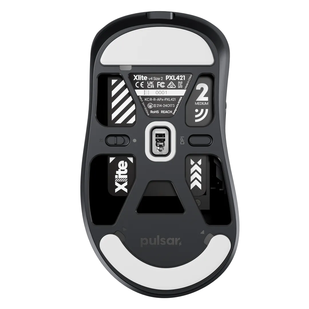 Pulsar Xlite v4 Medium Wireless Gaming Mouse