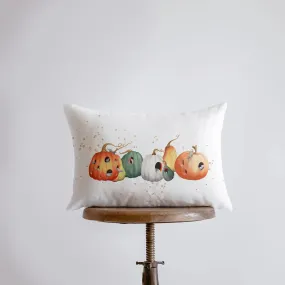 Pumpkins and Mice Pillow Cover | 18x12 | Modern Farmhouse | Primitive Decor | Home Decor | Gift for her | Sofa Pillows