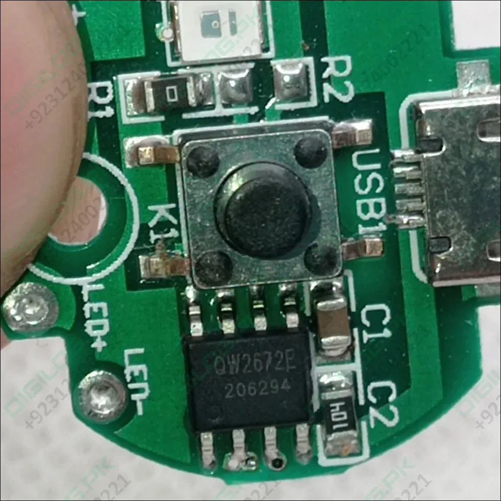 QW2672 Torch Light Emergency Light Controller Module In Pakistan