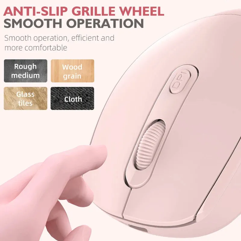 Rechargeable Bluetooth-compatible RGB Wireless Mouse
