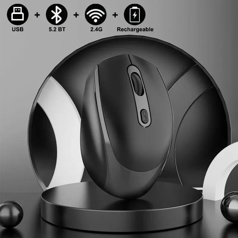 Rechargeable Bluetooth-compatible RGB Wireless Mouse