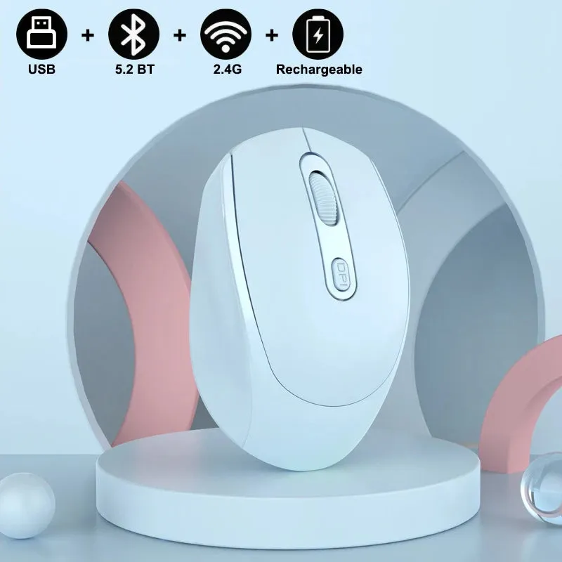 Rechargeable Bluetooth-compatible RGB Wireless Mouse
