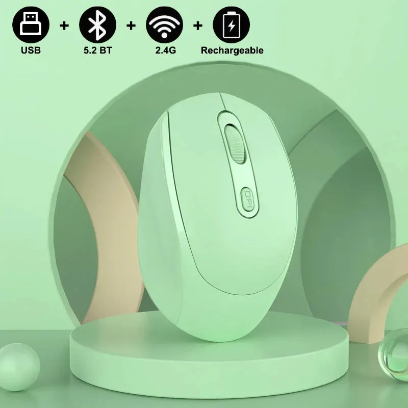 Rechargeable Bluetooth-compatible RGB Wireless Mouse