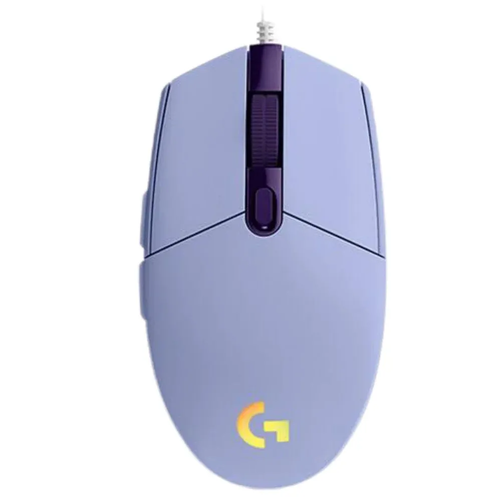 RGB Backlit Gaming Wired Mouse - Logitech Light Speed