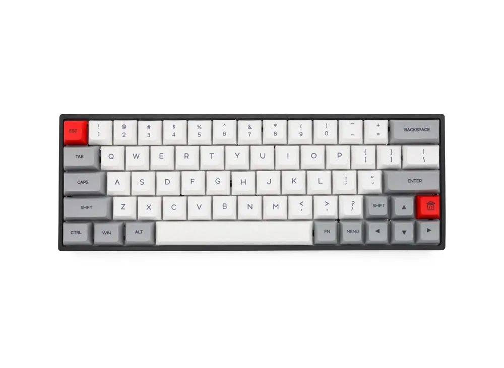sk64 60% custom mechanical keyboard rgb optical switch leds hot swapping control software