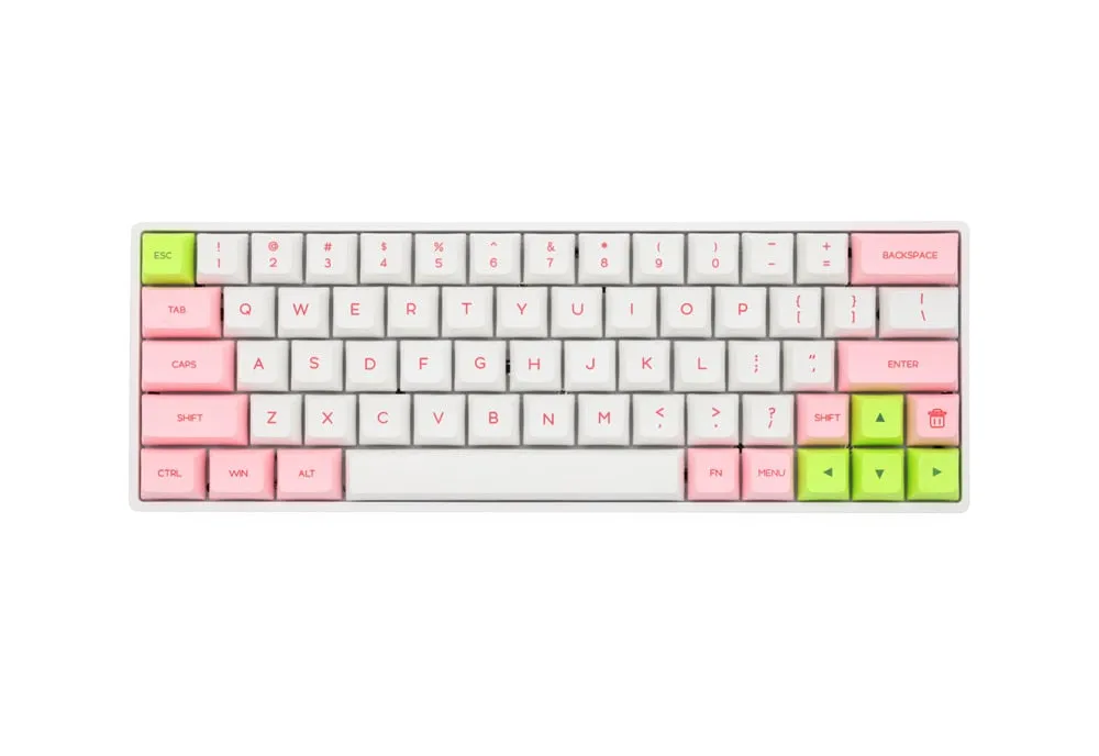 sk64 60% custom mechanical keyboard rgb optical switch leds hot swapping control software