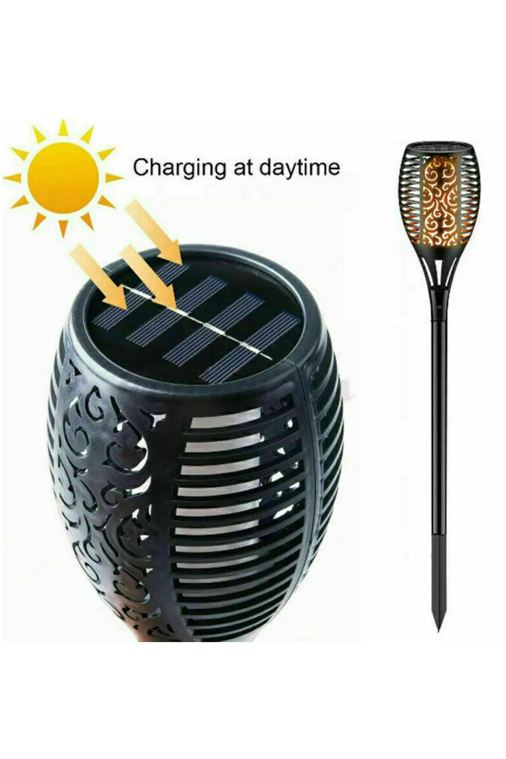 Solar Garden Torch Light - 10/20 Pack