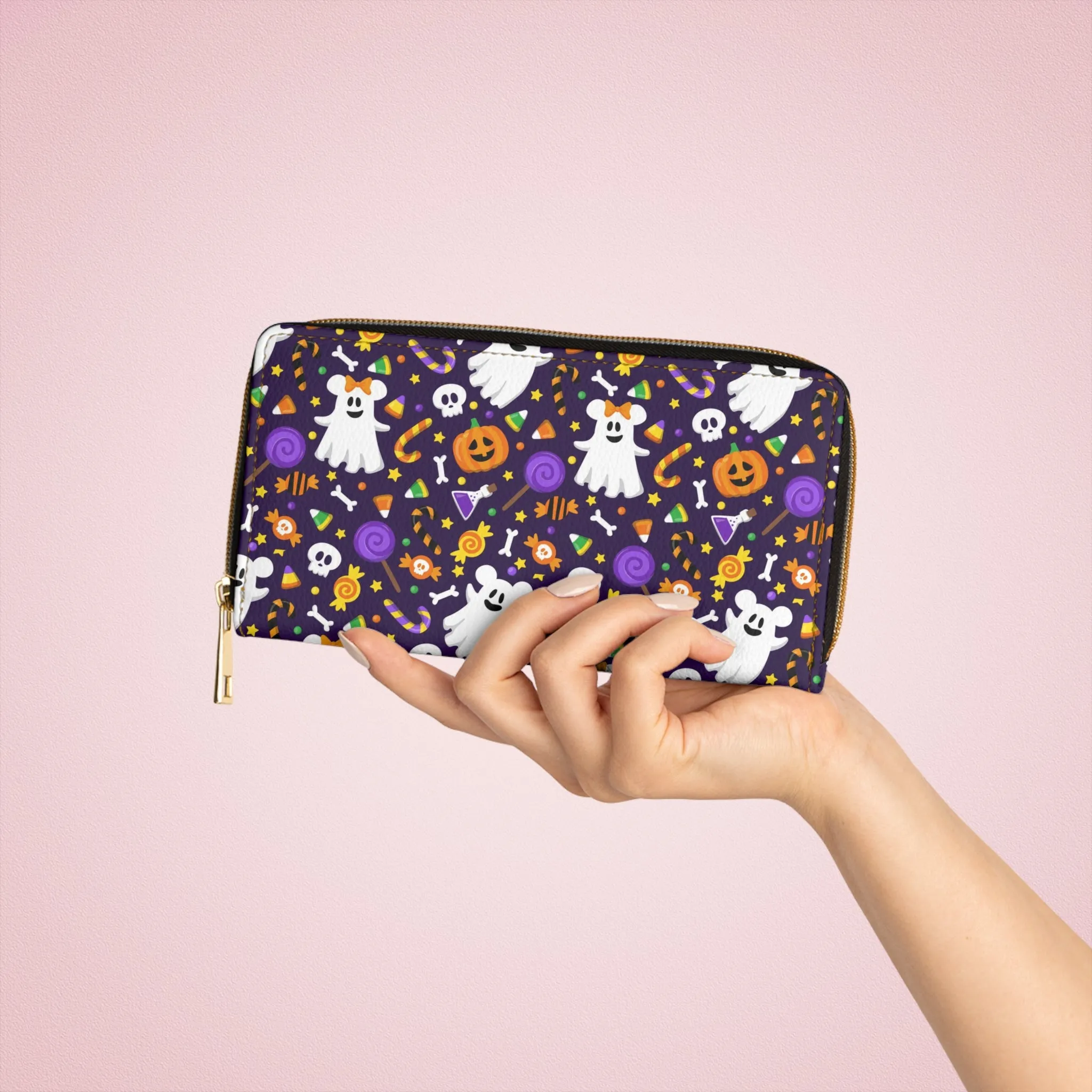 Spooky Mice Zipper Wallet