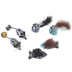 SPOT - Animal Print Rattle with Catnip - 2 Pack