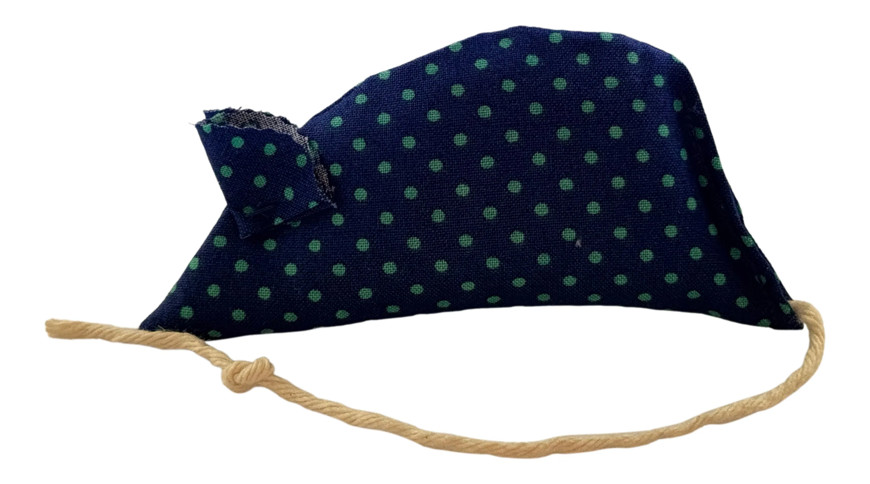 Spotty Blue and Turquoise Pack of 2 Catnip Mice