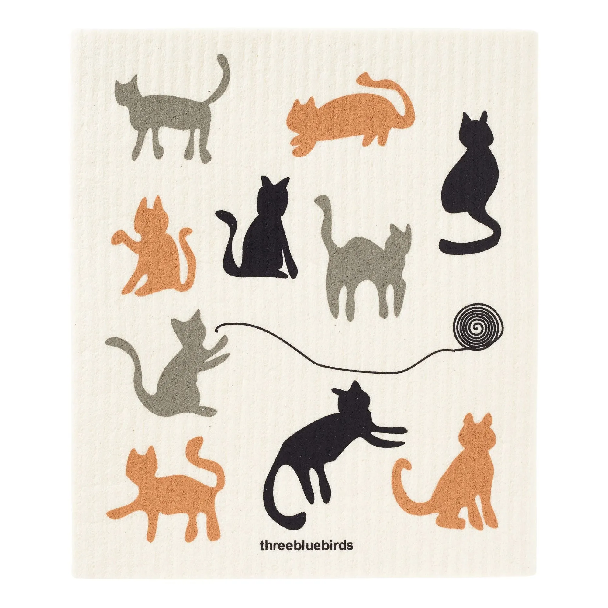 Swedish Dishcloth — Cats