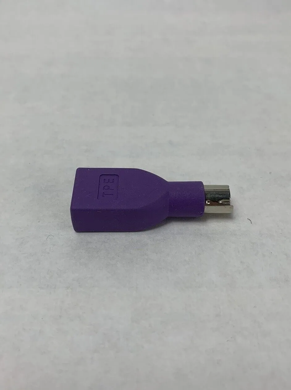 USB Female to PS/2 Male Plug Adapter Keyboard Mouse Adapter (Lot of 195)