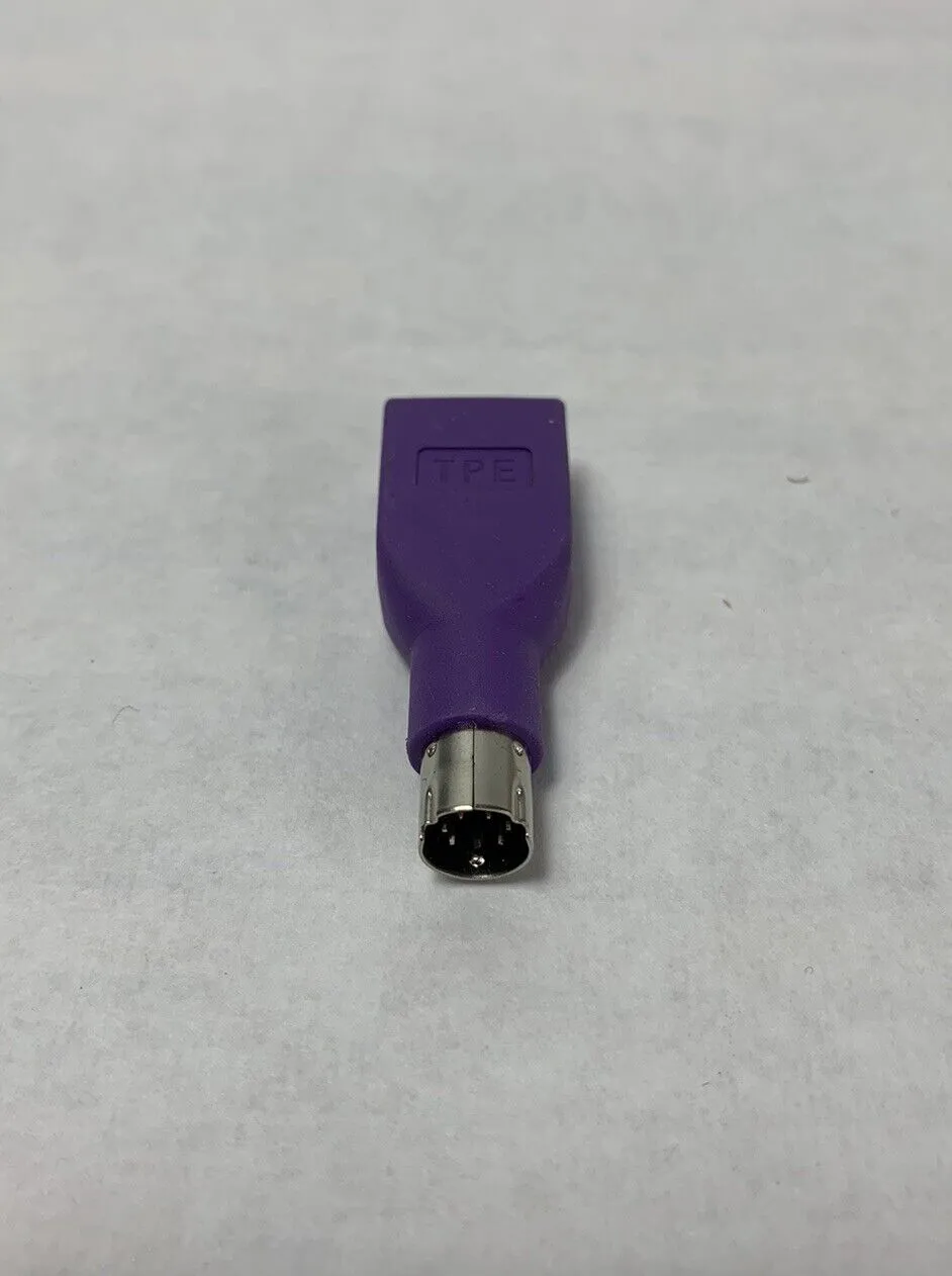 USB Female to PS/2 Male Plug Adapter Keyboard Mouse Adapter (Lot of 195)