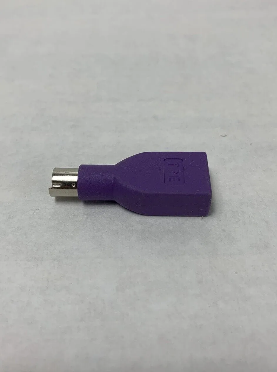 USB Female to PS/2 Male Plug Adapter Keyboard Mouse Adapter (Lot of 195)