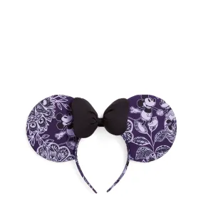 VB Minnie Mouse Ear Headband / Mickey & Minnies Flirty Floral Tonal