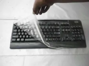 Viziflex's Biosafe Anti Microbial Keyboard cover fitting IBM / Lenovo models KB-0225, KB-1021, SK-8820, 89P8300, 31P7415