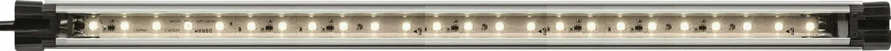 Waldmann 112544002-00011082, LIQ 24, SLIM Tube Light; 24.3 in., Clear Lens, 24V DC, Adjustable Mounting