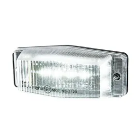 White Double Burner LED Light for Trucks - "Old School"