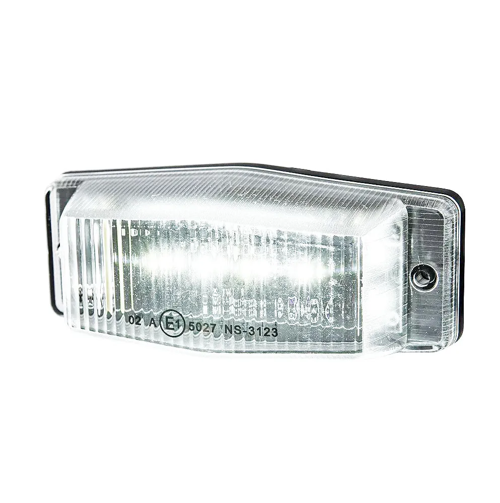 White Double Burner LED Light for Trucks - "Old School"
