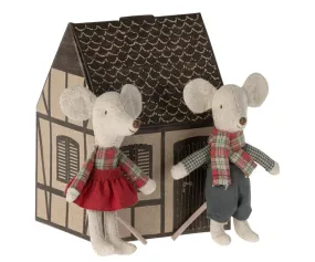 Winter Mice Twins