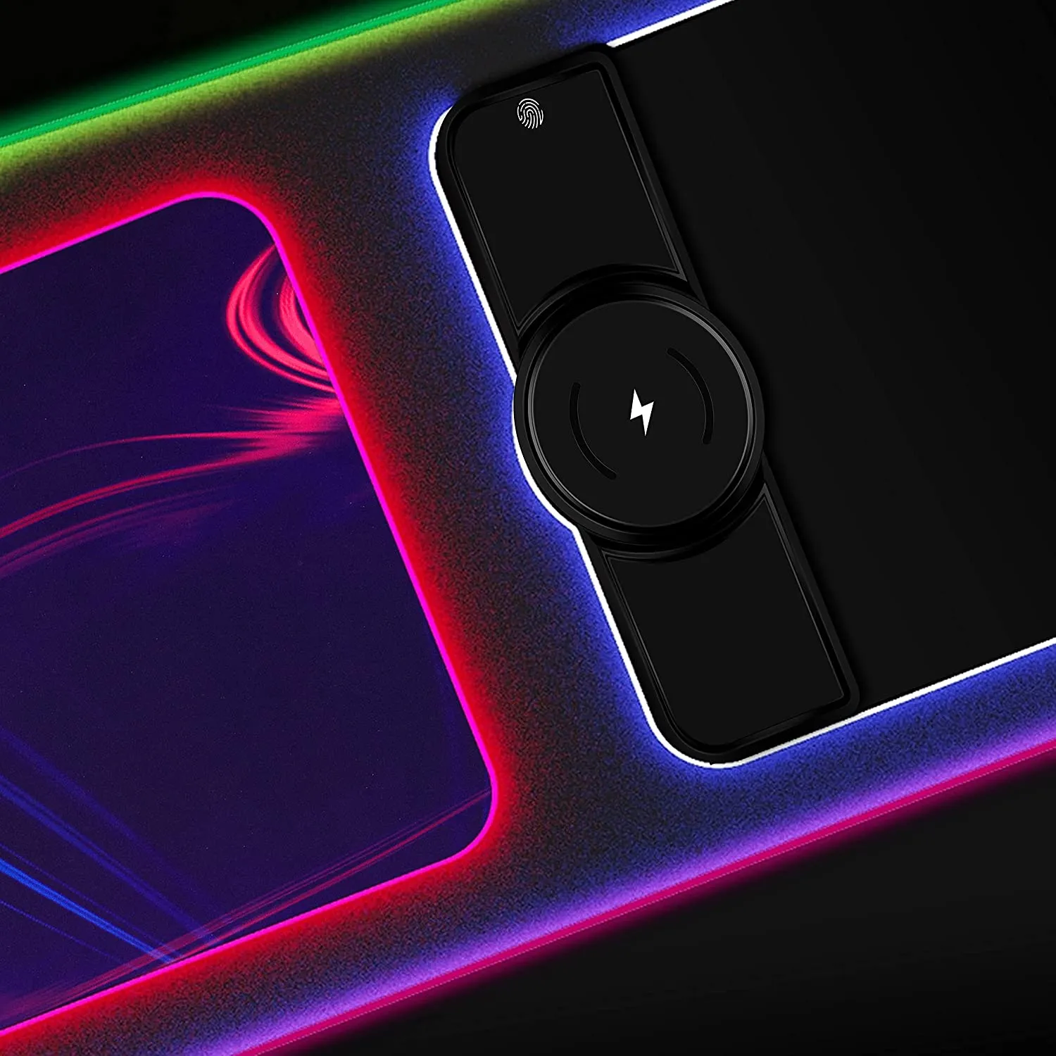 Wireless Charging Extended RGB Mouse Pad