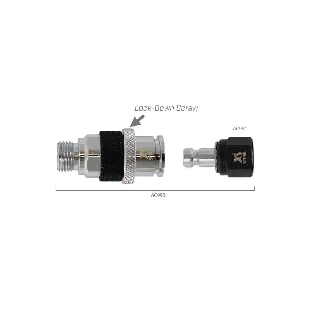 XS Scuba Brass 2Nd Stage Qd